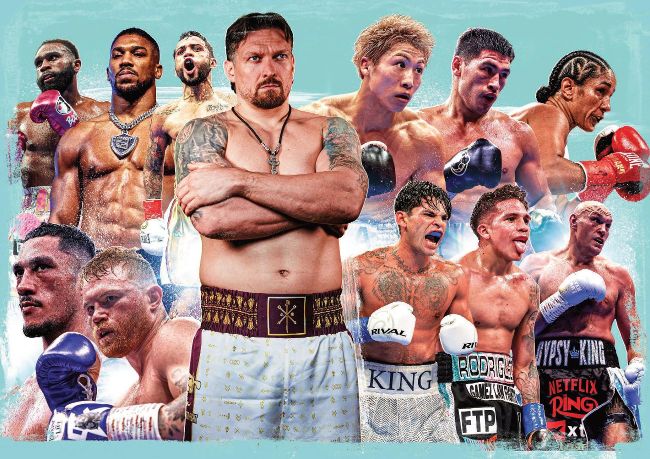 THE BEST, THE BIGGEST AND THE BRIGHTEST STARS IN BOXING