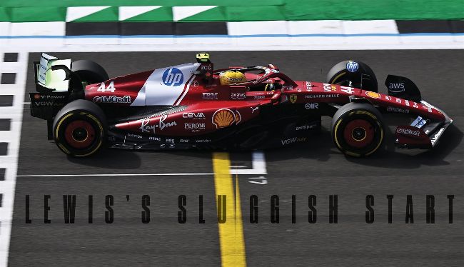 LEWIS’S SLUGGISH START