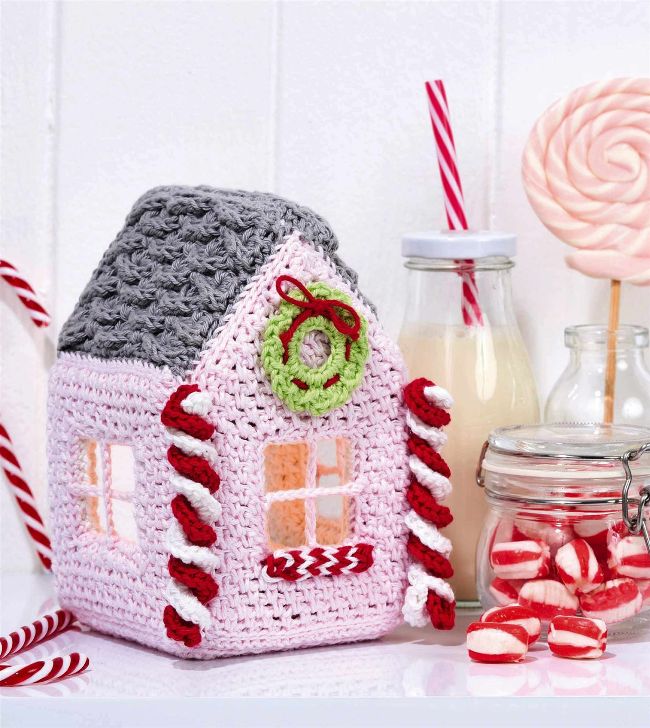 Tea Light Lighthouse Candy light | Simply Crochet 156