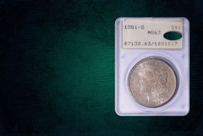 A Close Look at Certified Coins in Vintage Holders Today