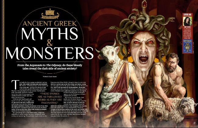 ANCIENT GREEK MYTHS & MONSTERS