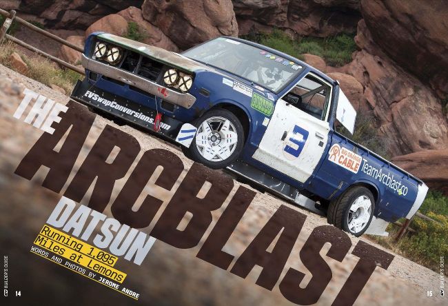 THE ARCBLAST DATSUN SPECS