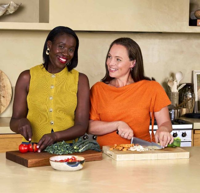 ‘We love swapping our favourite recipes’